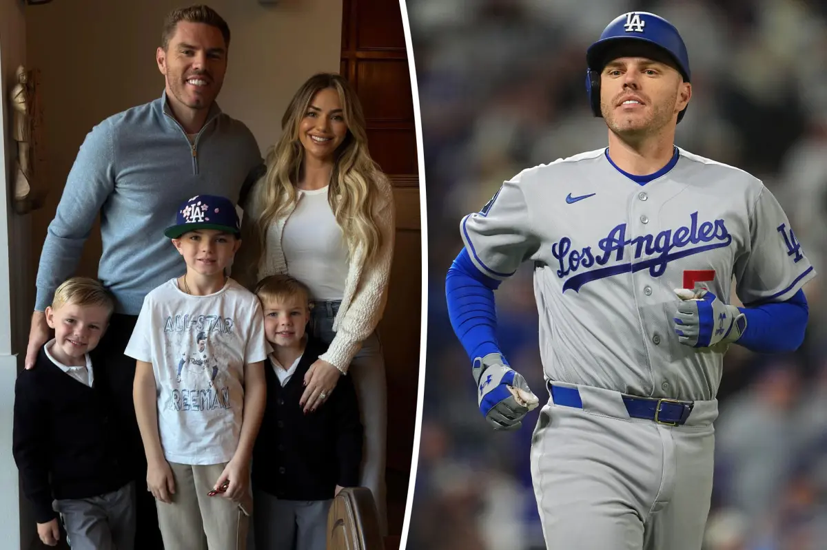 Freddie Freeman of the Dodgers is on the paternity list, Ryan Ward is active.