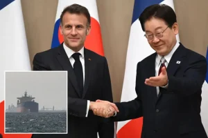 French and South Korean leaders agree to collaborate on the Strait of Hormuz