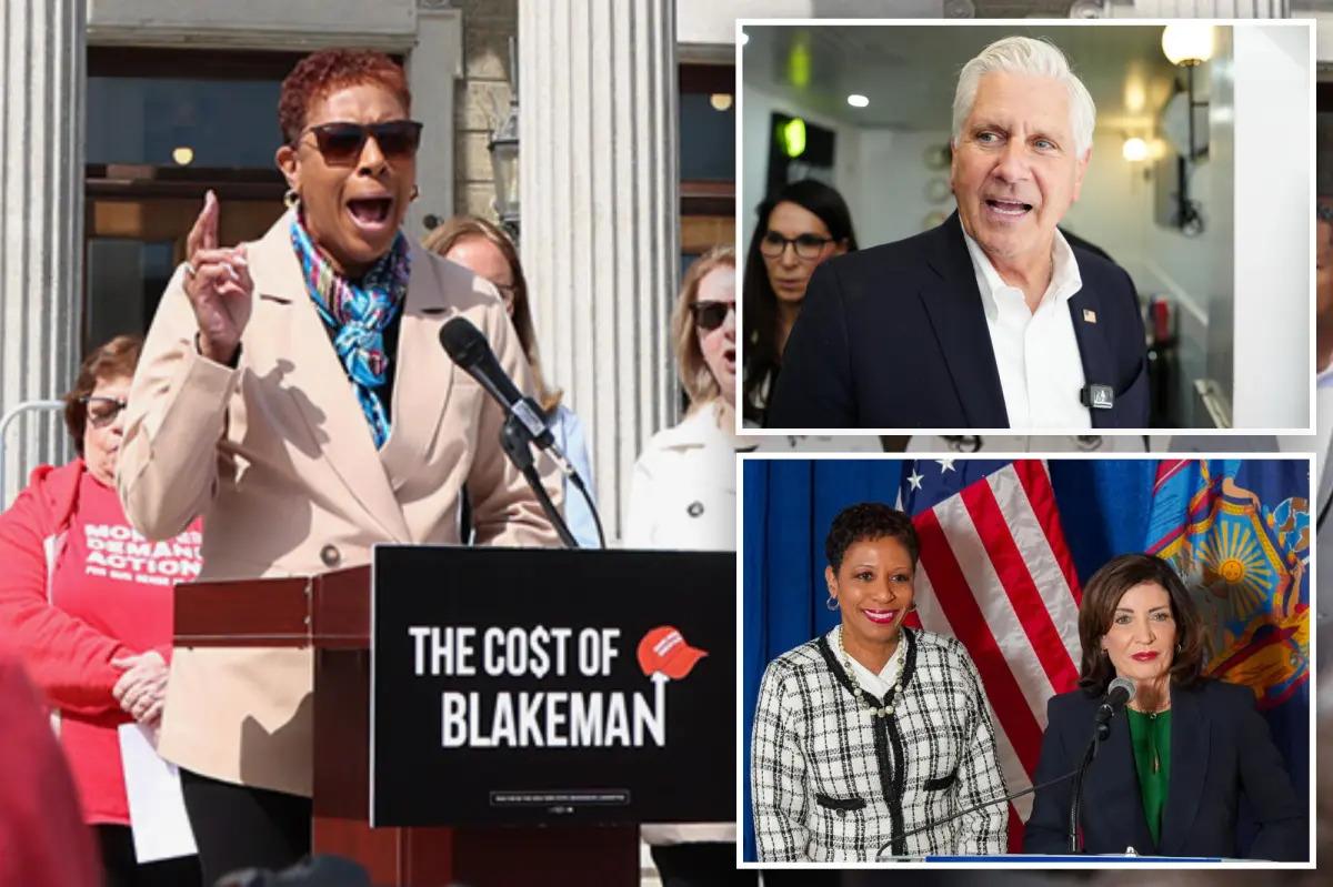 GOP candidate challenges Hochul to a debate after she sends her running mate on a press tour in Long Island