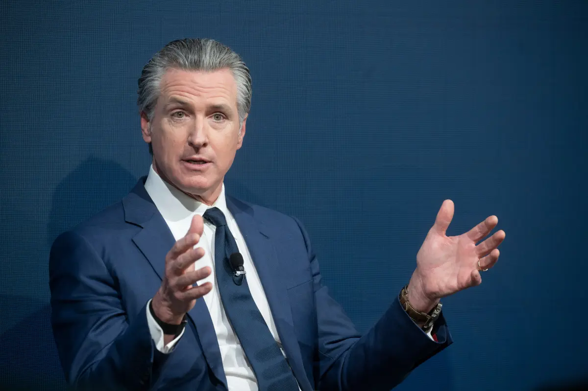 Gavin Newsom declines to support a Democrat in the California primary for governor.