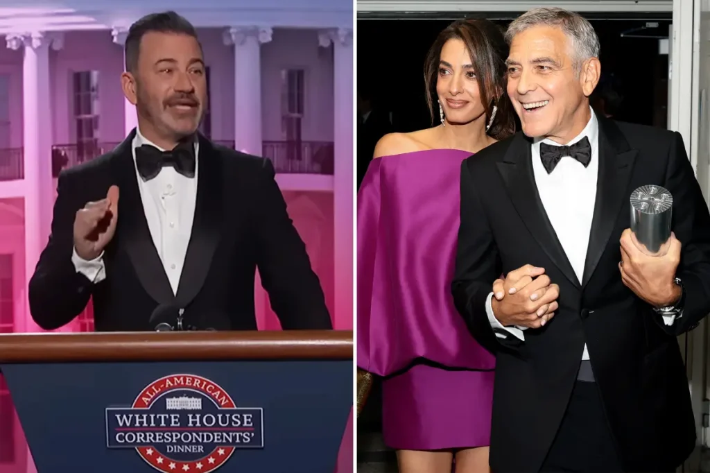 George Clooney criticized for supporting Jimmy Kimmel's remark about 'expectant widow' Melania Trump