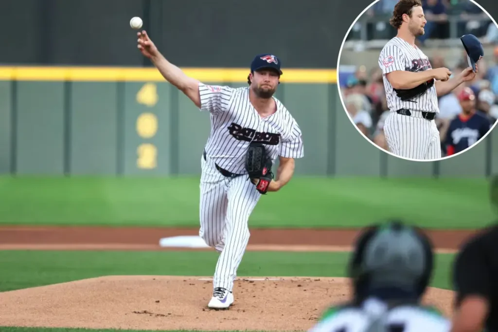 Gerrit Cole shows inconsistency as he reaches 'milestone' in his first rehab start with the Yankees