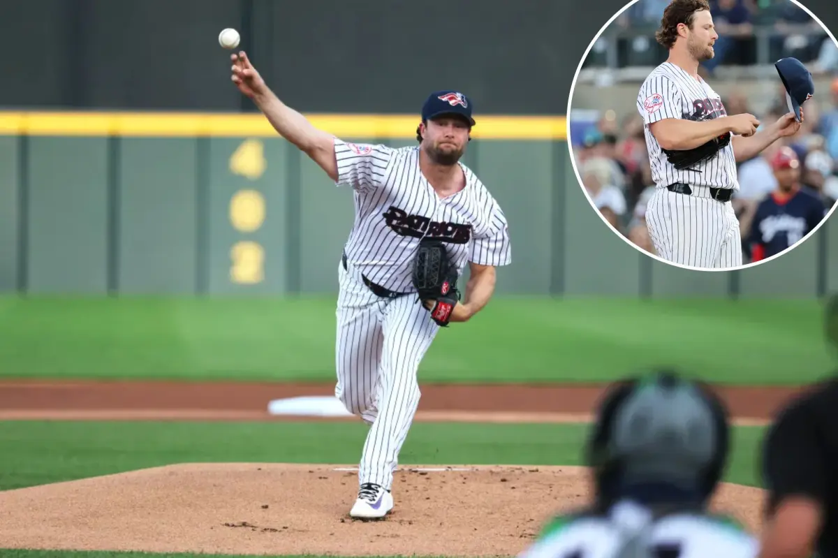 Gerrit Cole shows inconsistency as he reaches 'milestone' in his first rehab start with the Yankees