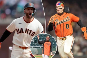 Giants are maturing following victories over the Marlins and Dodgers.