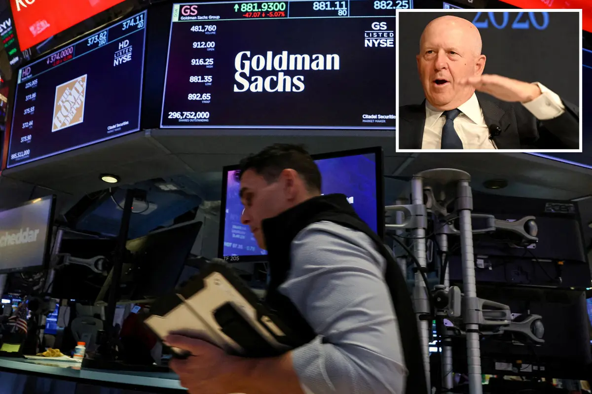 Goldman Sachs shares drop despite impressive earnings report