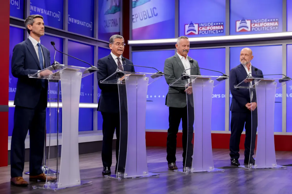 Governor's debate in California reveals why race remains uncertain.