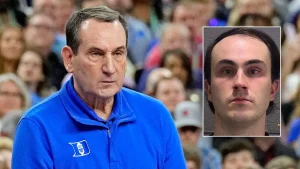 Grandson of Mike Krzyzewski charged with DWI in the death of a teenage cyclist