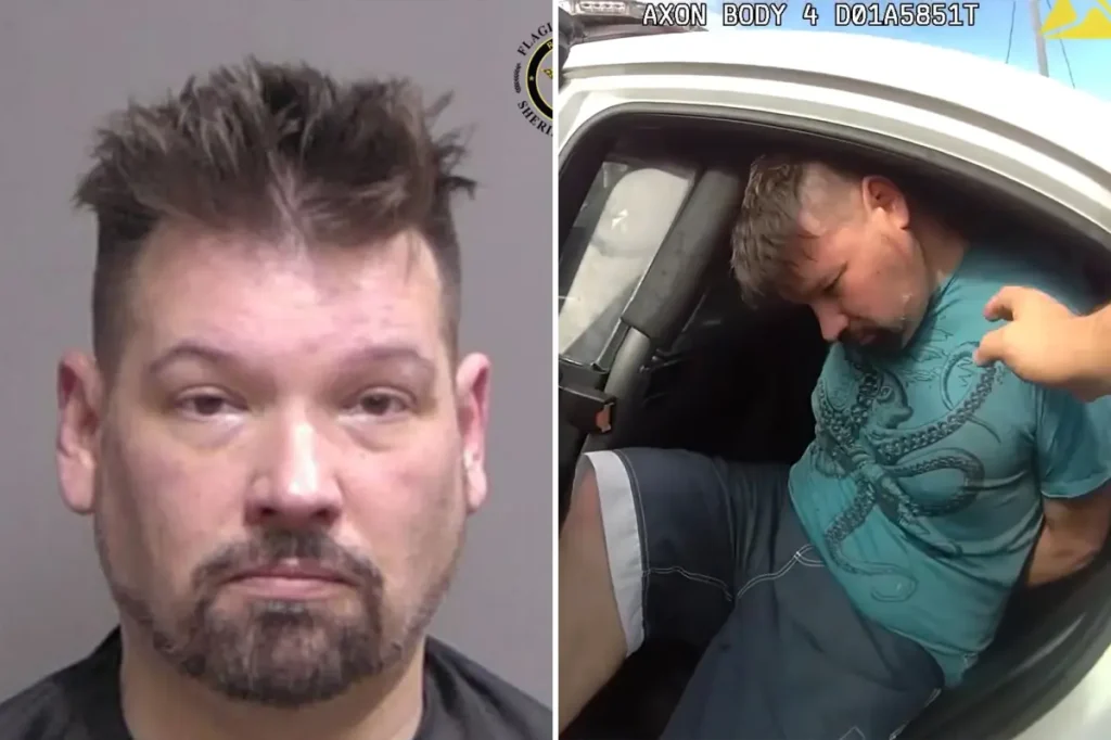 Gubernatorial candidate in Florida accused of hitting an elderly person with a cane and striking another with a cellphone.