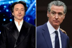 Harsh manner in which Google's Sergey Brin informed Gavin Newsom about leaving California