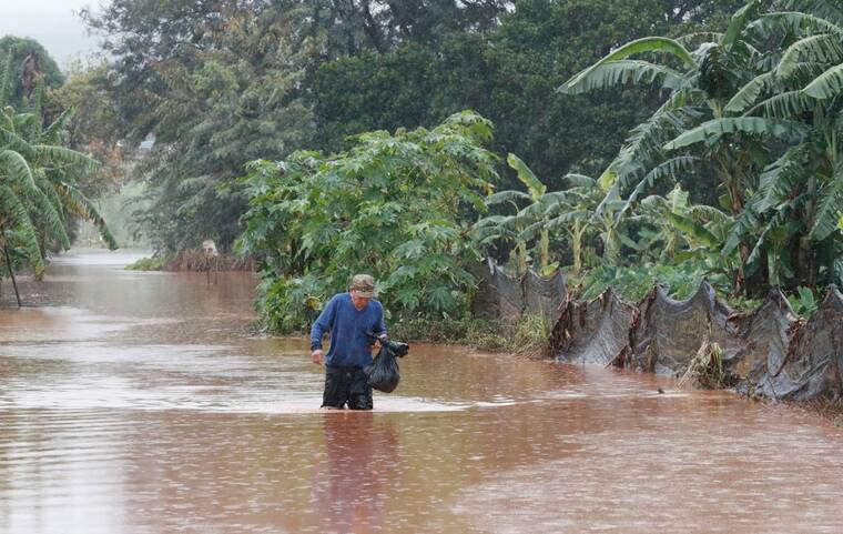 Health officials caution about the danger of leptospirosis following floods in Hawaii.