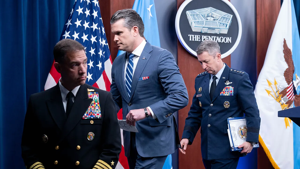 Hegseth goes to Capitol Hill to support Trump's stance on Iran before Congress.