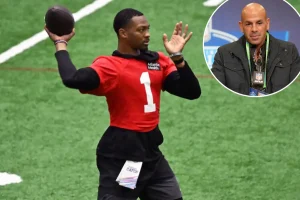 Hendon Hooker receiving a new opportunity with Robert Saleh's Titans following a short time with the Jets