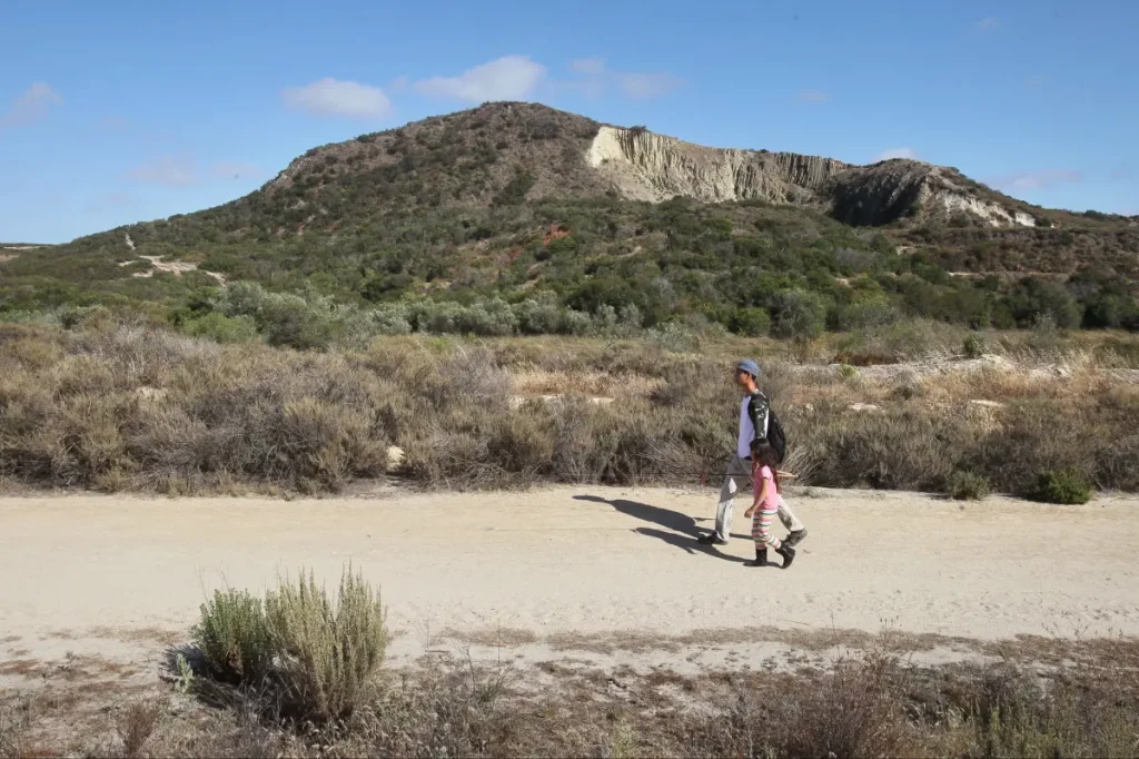 Hidden volcano near a well-known hiking trail in Southern California – and it's visible too