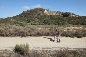 Hidden volcano near a well-known hiking trail in Southern California – and it's visible too