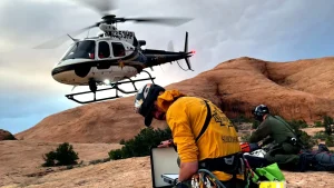 Hiker in Utah falls 70 feet from a cliff in Moab while on a Spring Break hike with family