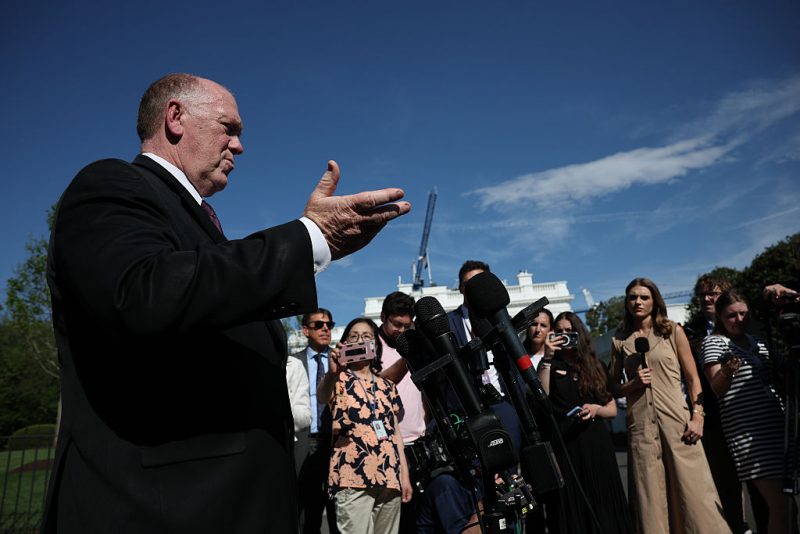 Homan to Pope Leo: 'You are mistaken,' invites to join ride with ICE