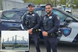 How brave MTA officers helped a distressed woman off the ledge of Whitestone Bridge: 'Just pray'