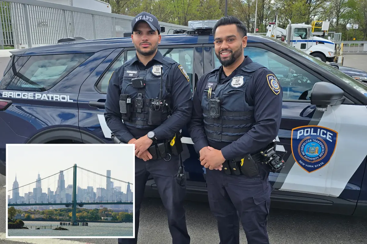 How brave MTA officers helped a distressed woman off the ledge of Whitestone Bridge: 'Just pray'