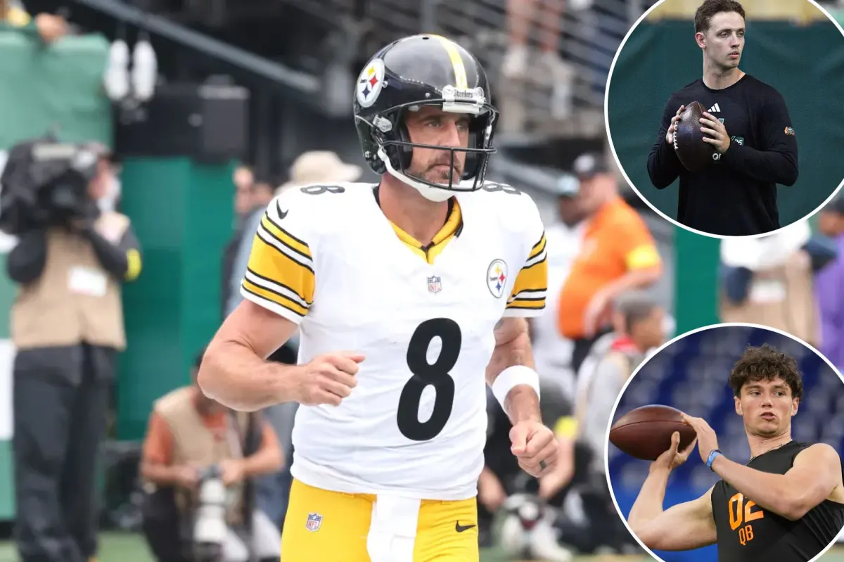 How the Steelers might adjust if Aaron Rodgers is unable to return with the NFL draft approaching