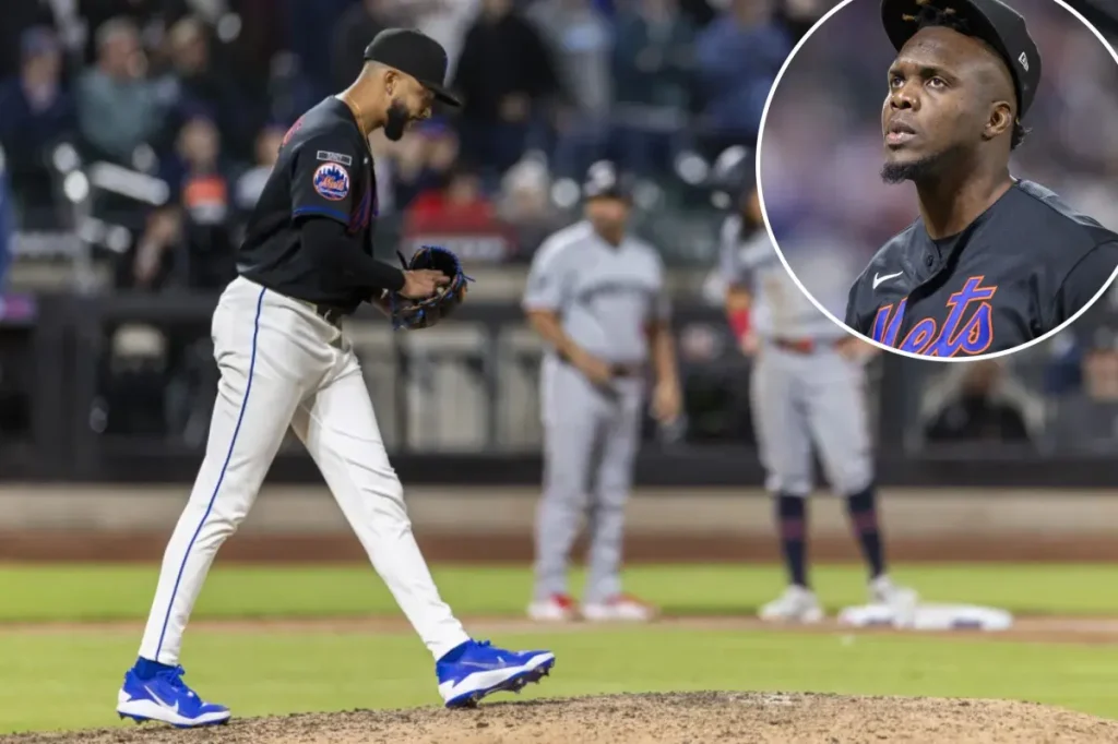 Huascar Brazoban's mistake in the ninth inning almost leads to a loss for the Mets