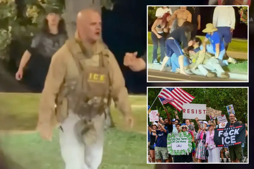 Impersonator of ICE violently attacked in Honolulu, according to the agency.