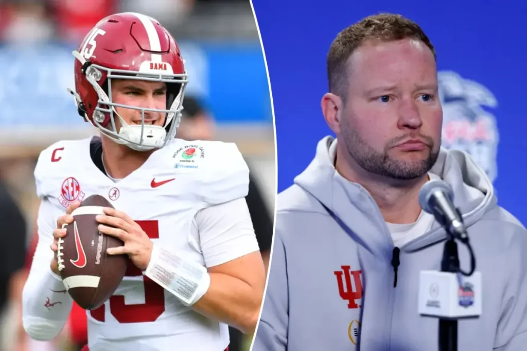 Indiana's defensive coordinator responds to Ty Simpson's 'poor opinion'