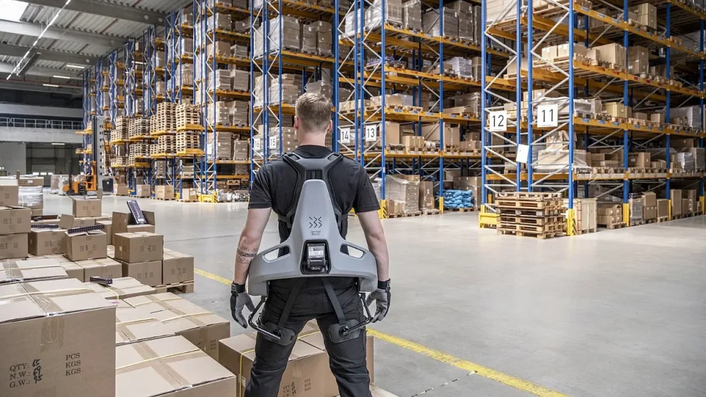 Industrial exoskeletons may lower muscle strain for workers by as much as 47%