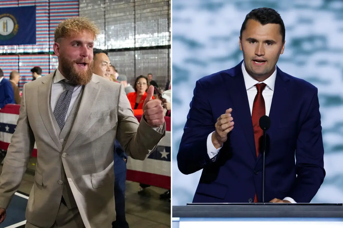 Influencer Jake Paul claims Charlie Kirk could have become 'the next president'