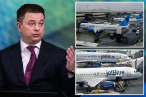 International airlines may face bankruptcy as jet fuel prices rise amid the conflict in Iran, warns billionaire aviation mogul.