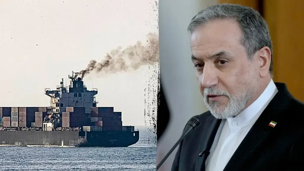 Iran captures two container ships in the Strait of Hormuz while a ceasefire is in place