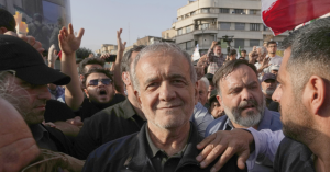 Iran's President Snaps Selfies in Tehran as 'Supreme Leader' Remains Absent