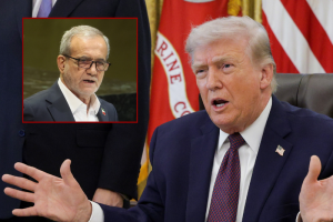 Iran's president requested a ceasefire from the U.S.