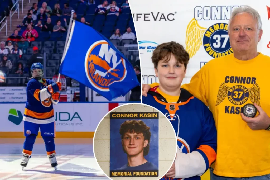 Islanders embrace the family of the late Connor Kasin with a remarkable experience