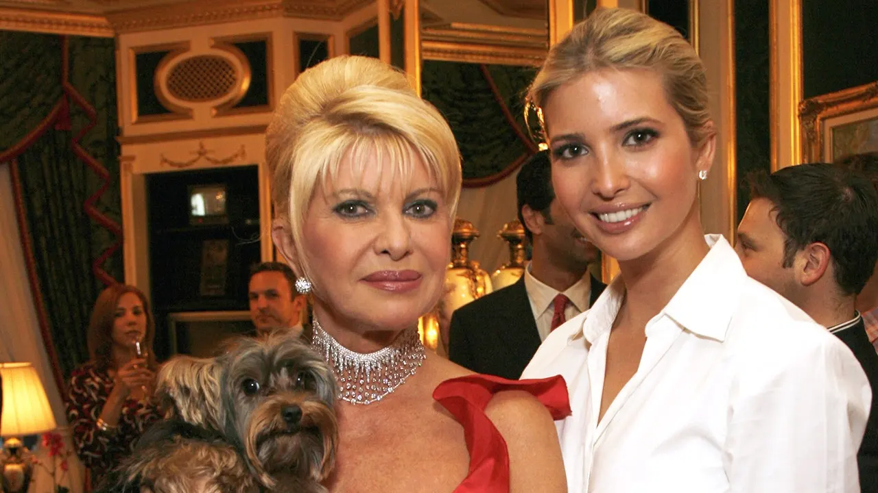 Ivanka Trump gets emotional discussing her mother Ivana's passing and family challenges in a podcast.