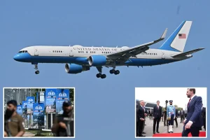 JD Vance and a US group are set to arrive in Islamabad shortly as Trump states, 'No one is joking around.'