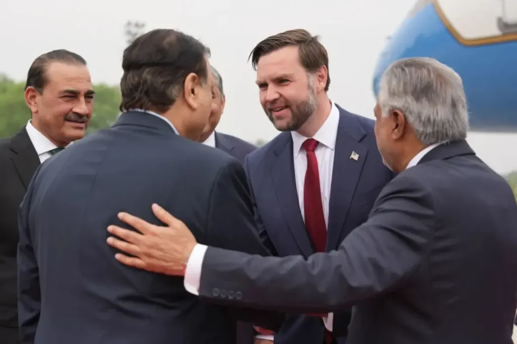 JD Vance participates in crucial negotiations with Iranian representatives in Pakistan.