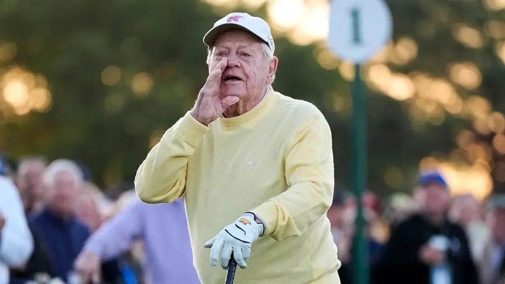 Jack Nicklaus almost strikes Masters spectators with wayward ceremonial tee shot
