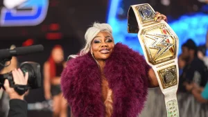 Jade Cargill faces Rhea Ripley for the WWE women's championship at WrestleMania 42