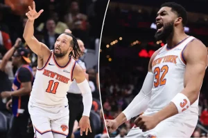 Jalen Brunson and Karl-Anthony Towns discover difficult-to-find teamwork