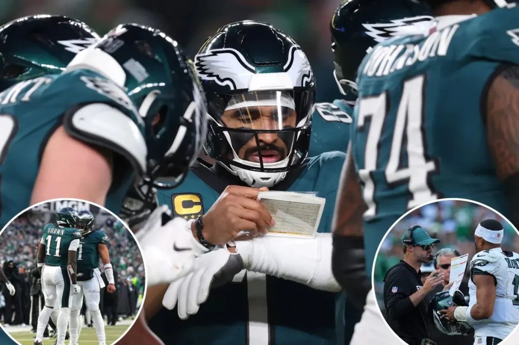 Jalen Hurts held responsible for Eagles' issues as tensions rise