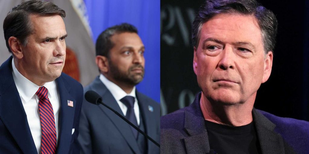 James Comey taken into custody following reported threat against Trump
