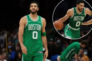 Jayson Tatum of the Celtics visits MSG for his first game against the Knicks.