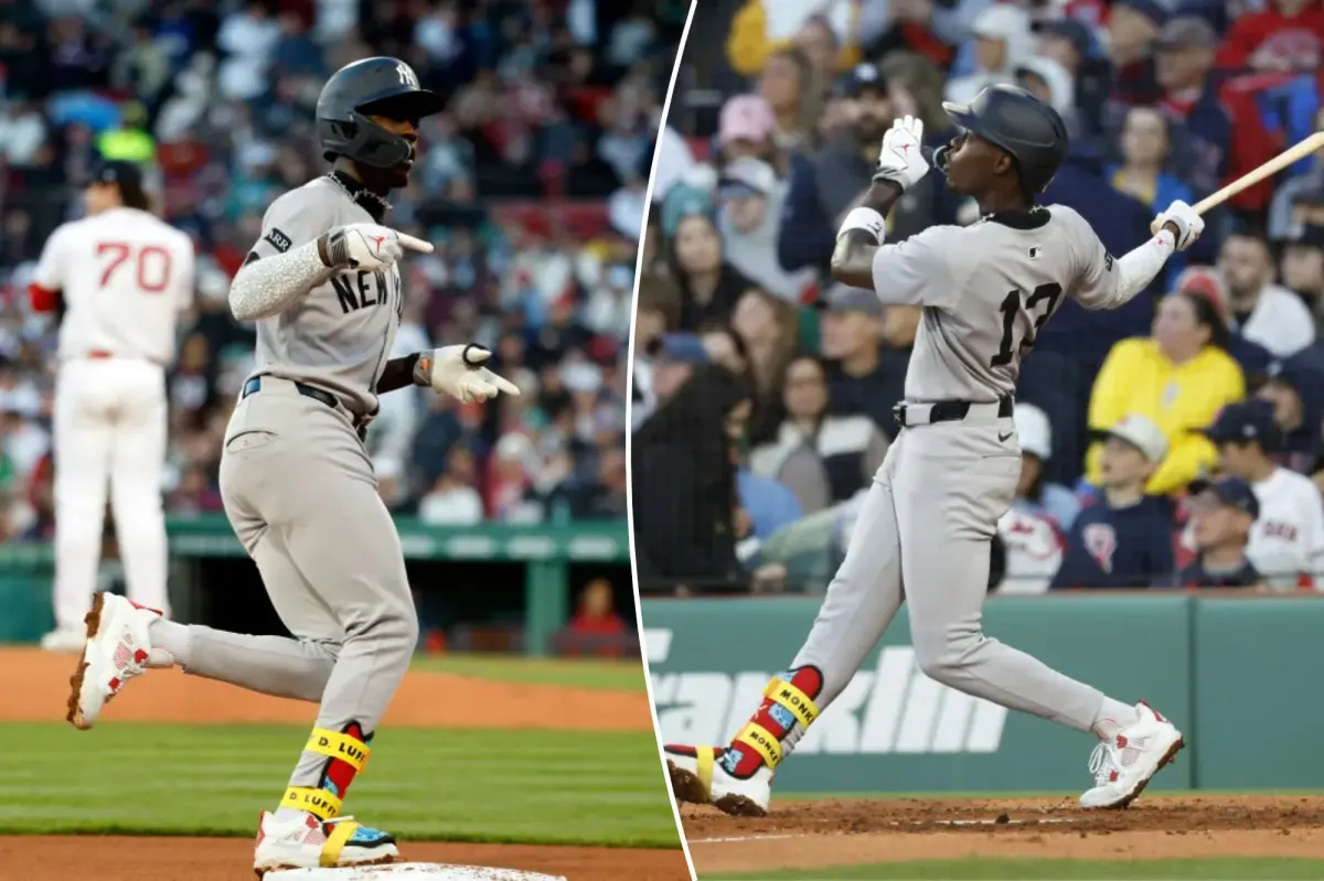 Jazz Chisholm Jr. of the Yankees attributes his first home run to an adjustment in his batting stance