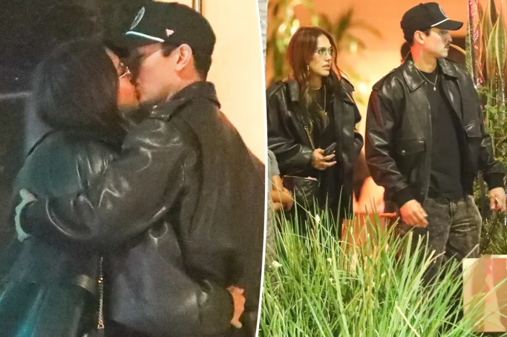 Jessica Alba and Danny Ramirez share affectionate moments during a date night in Los Angeles