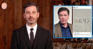 Jimmy Kimmel Describes Comey's '86 47' Post as Something Your Aunt With a Beach House Would Purchase on Etsy