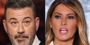 Jimmy Kimmel responds to Melania Trump regarding criticism of his 'widow' joke