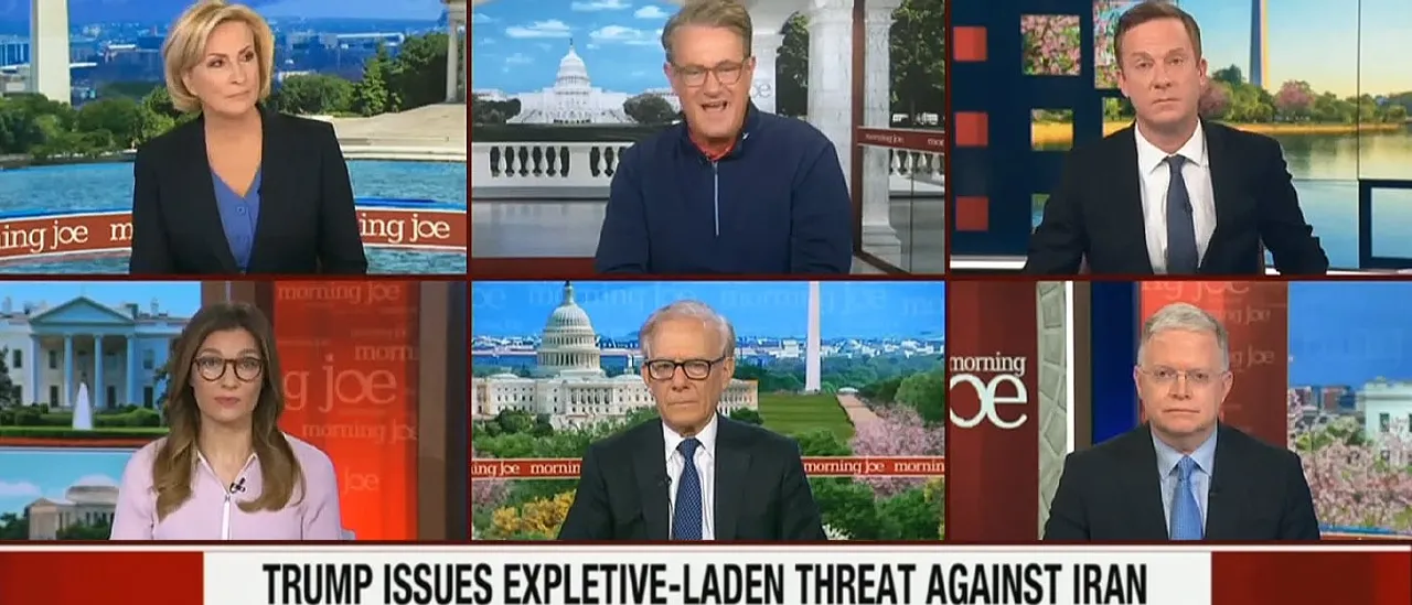 Joe Scarborough Reacts Strongly to Trump Threatening Iran on Easter Sunday