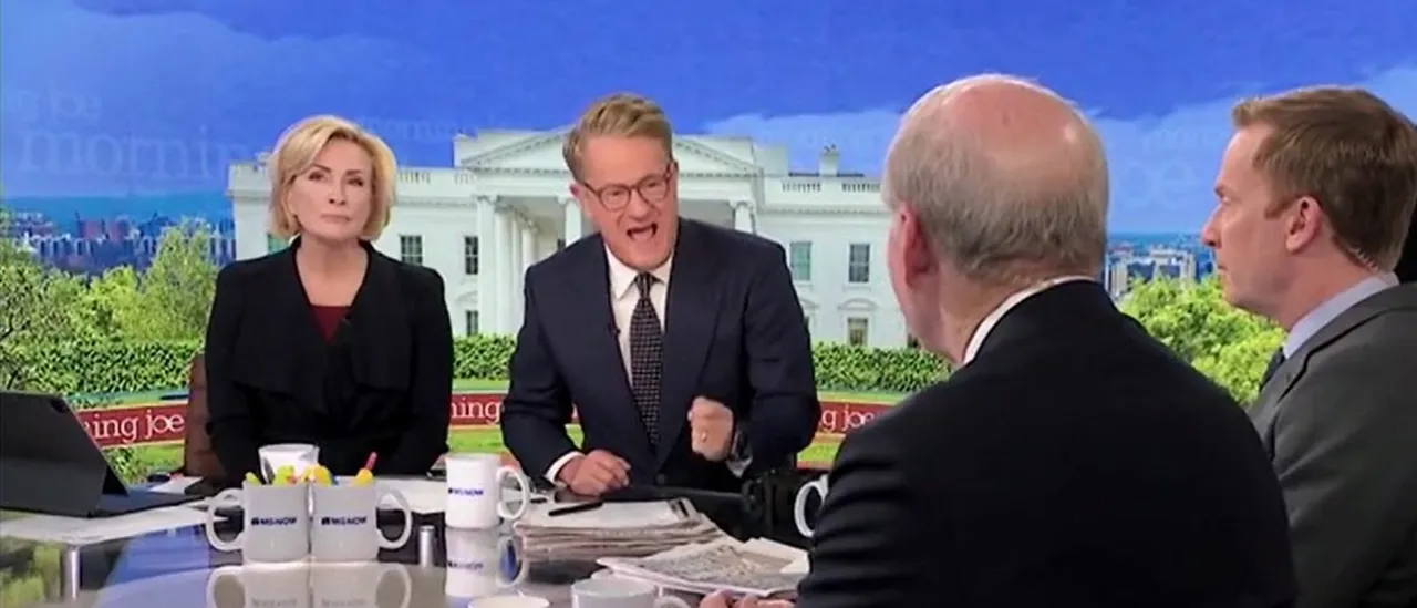 Joe Scarborough Slams the Table in On-Air Outburst About JD Vance Meeting Hungarian PM