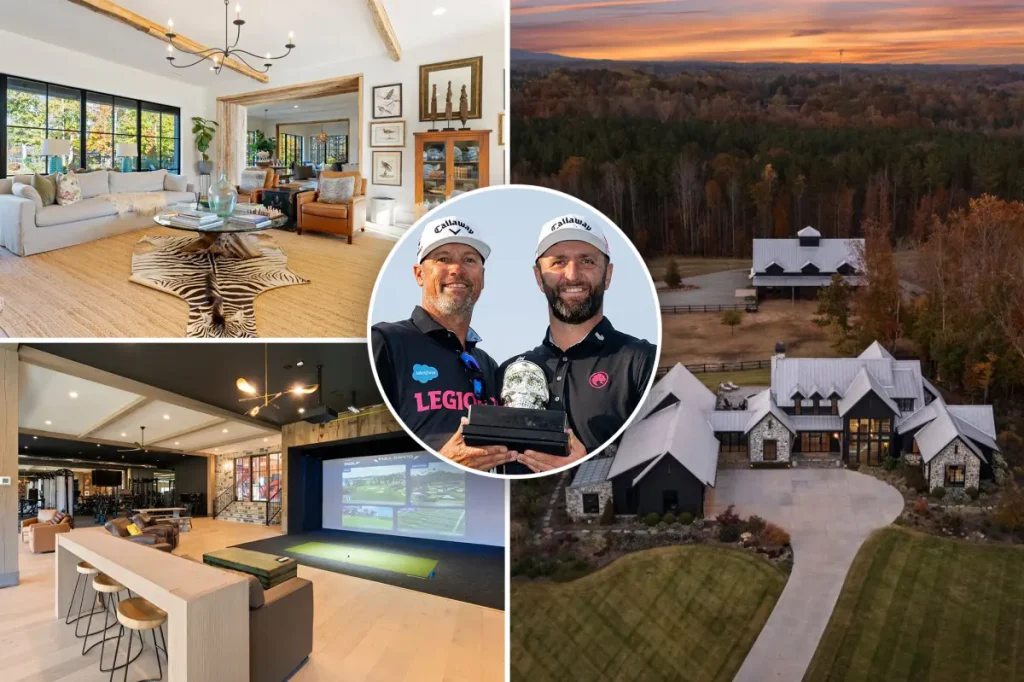 Jon Rahm's caddie is putting his house on the market for $14 million.