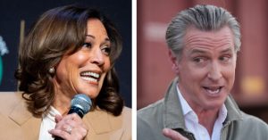 Kamala Harris is ahead of Newsom 22% to 21% in a 2028 Democratic survey.